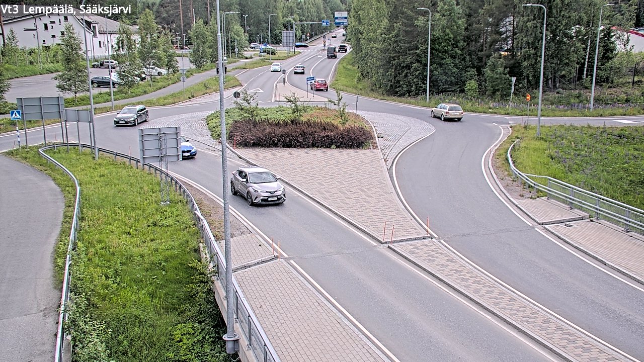 Weather Camera Image Road 3 Lempäälä, Sääksjärvi, Lempäälä, Pirkanmaa