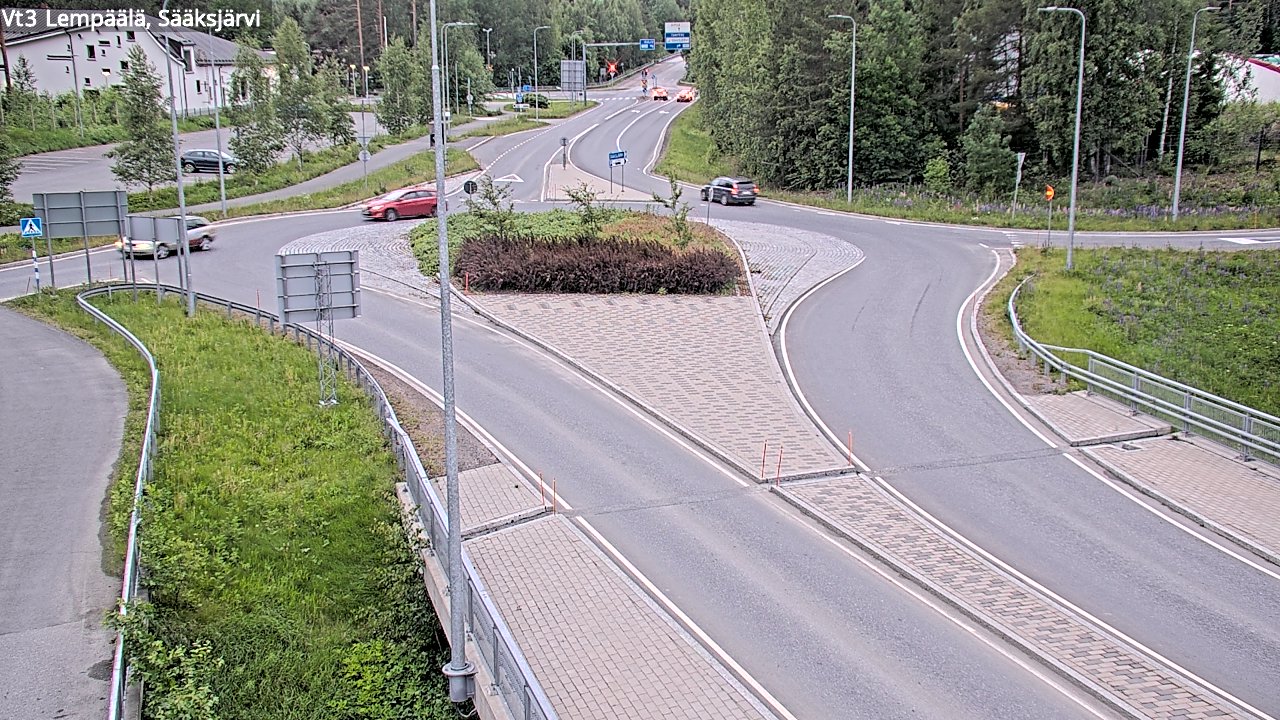 Kelikamerat Kuva Tie 3 Lempäälä, Sääksjärvi, Lempäälä, Pirkanmaa