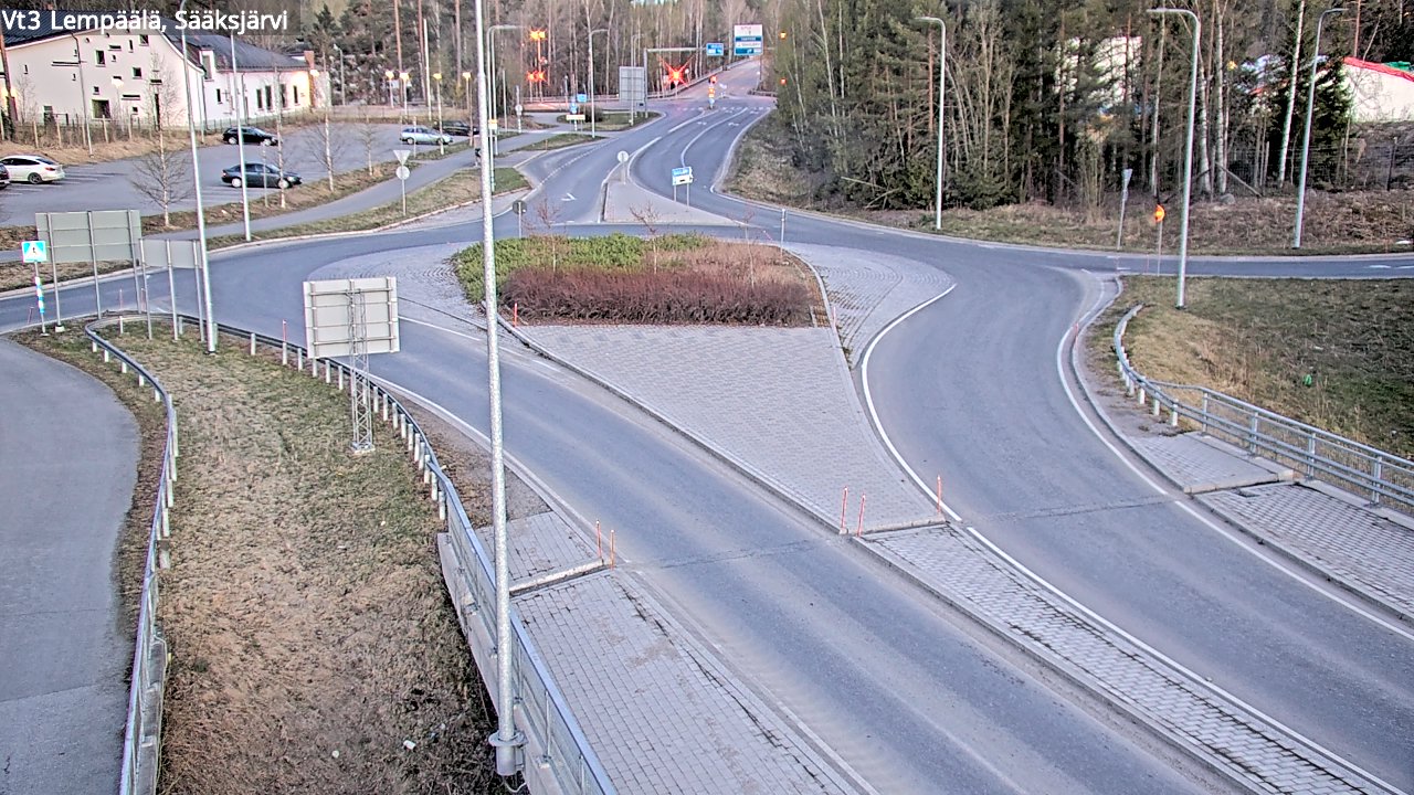 Weather Camera Image Road 3 Lempäälä, Sääksjärvi, Lempäälä, Pirkanmaa