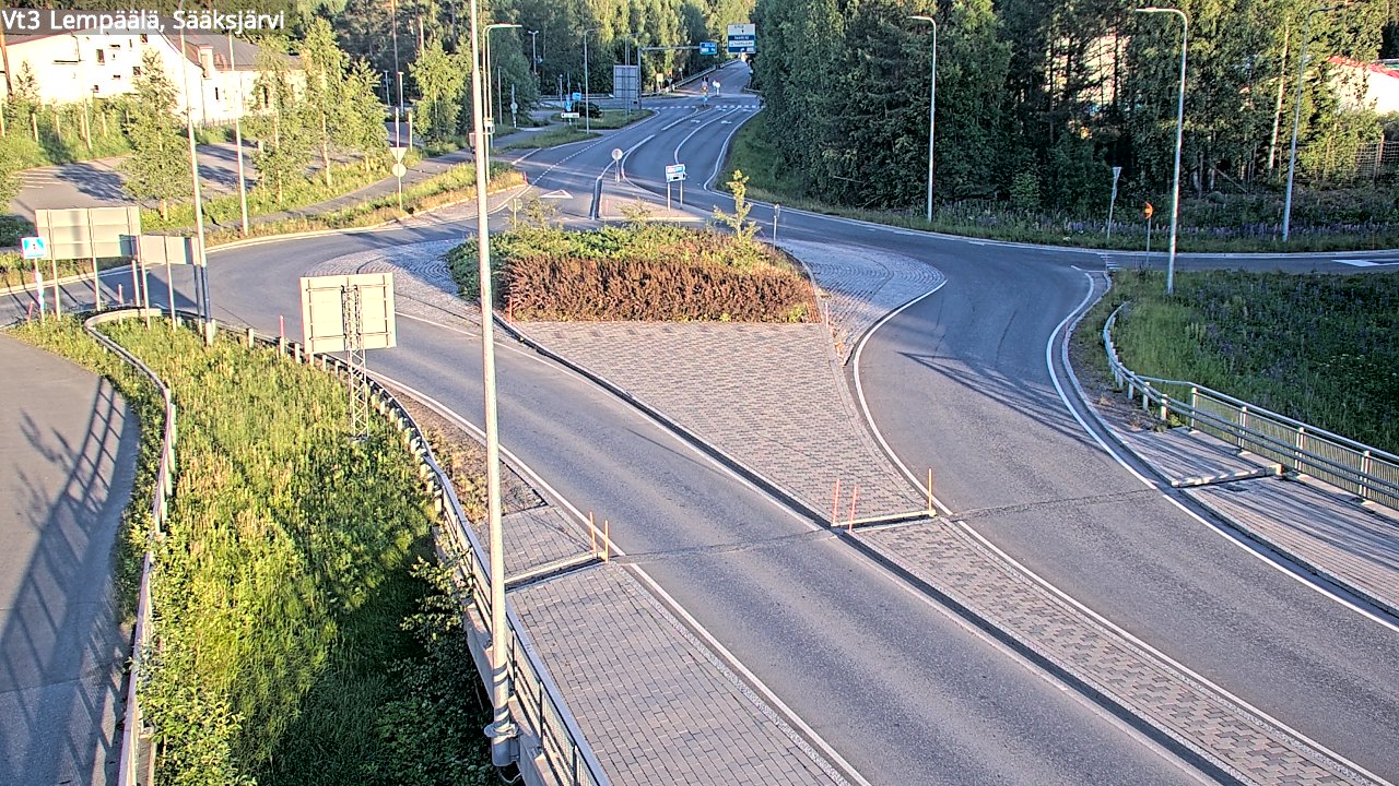 Weather Camera Image Road 3 Lempäälä, Sääksjärvi, Lempäälä, Pirkanmaa