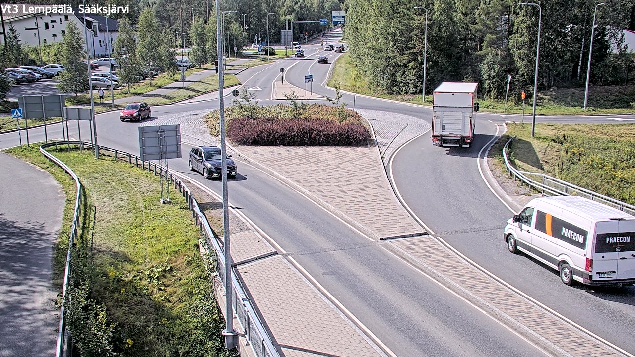 Kelikamerat Kuva Tie 3 Lempäälä, Sääksjärvi, Lempäälä, Pirkanmaa