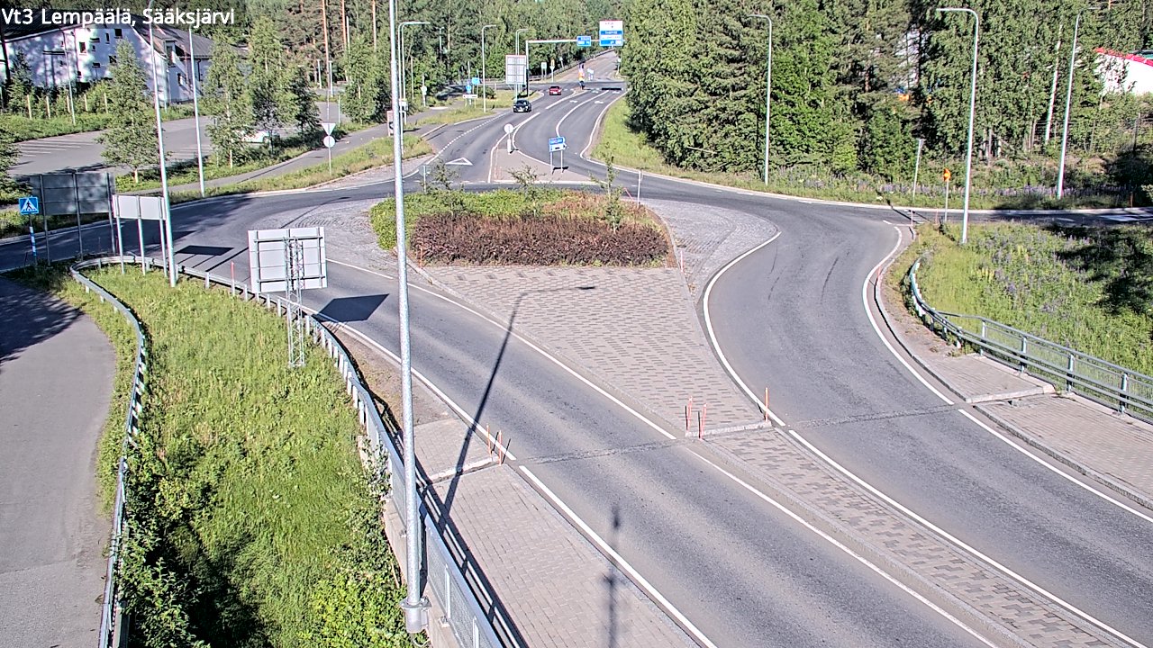 Weather Camera Image Road 3 Lempäälä, Sääksjärvi, Lempäälä, Pirkanmaa