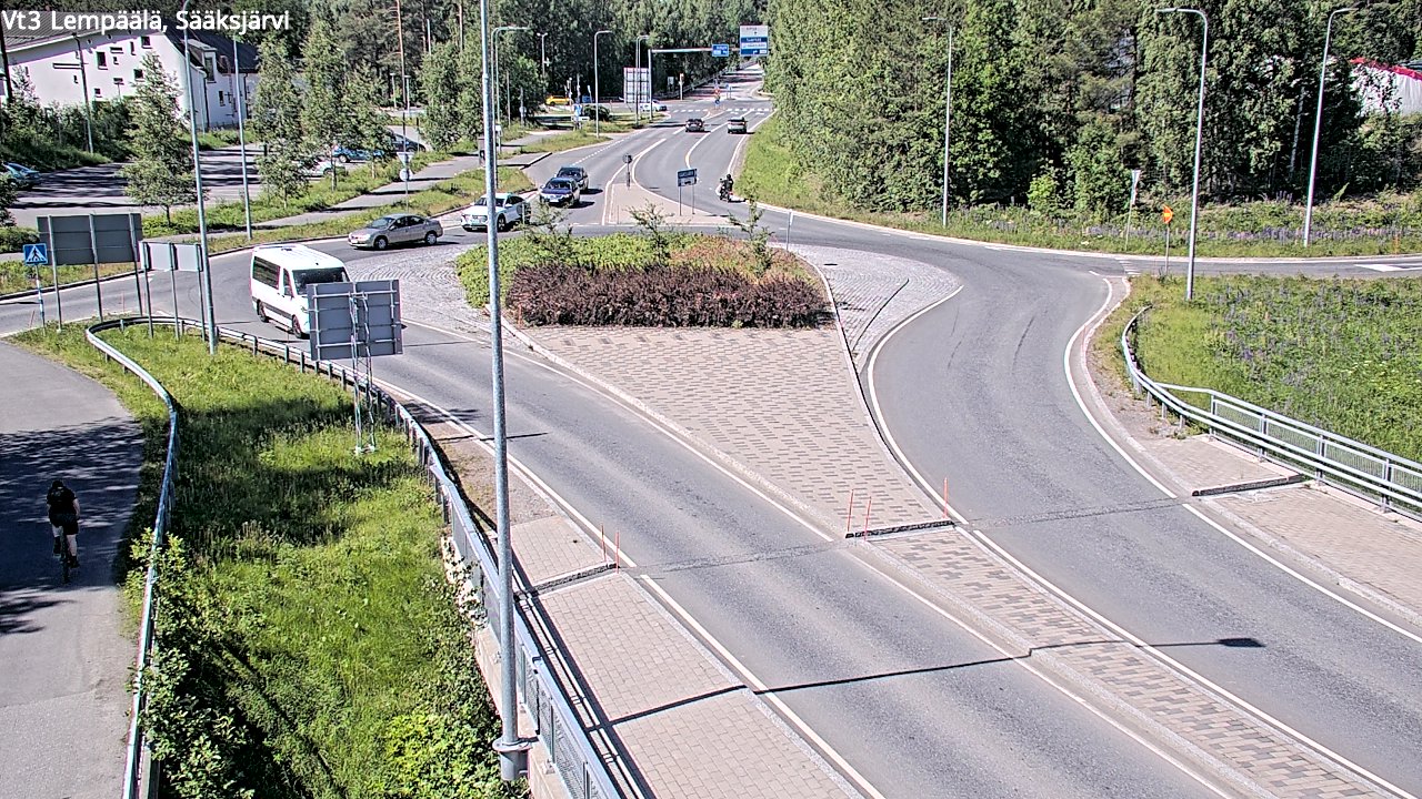 Weather Camera Image Road 3 Lempäälä, Sääksjärvi, Lempäälä, Pirkanmaa