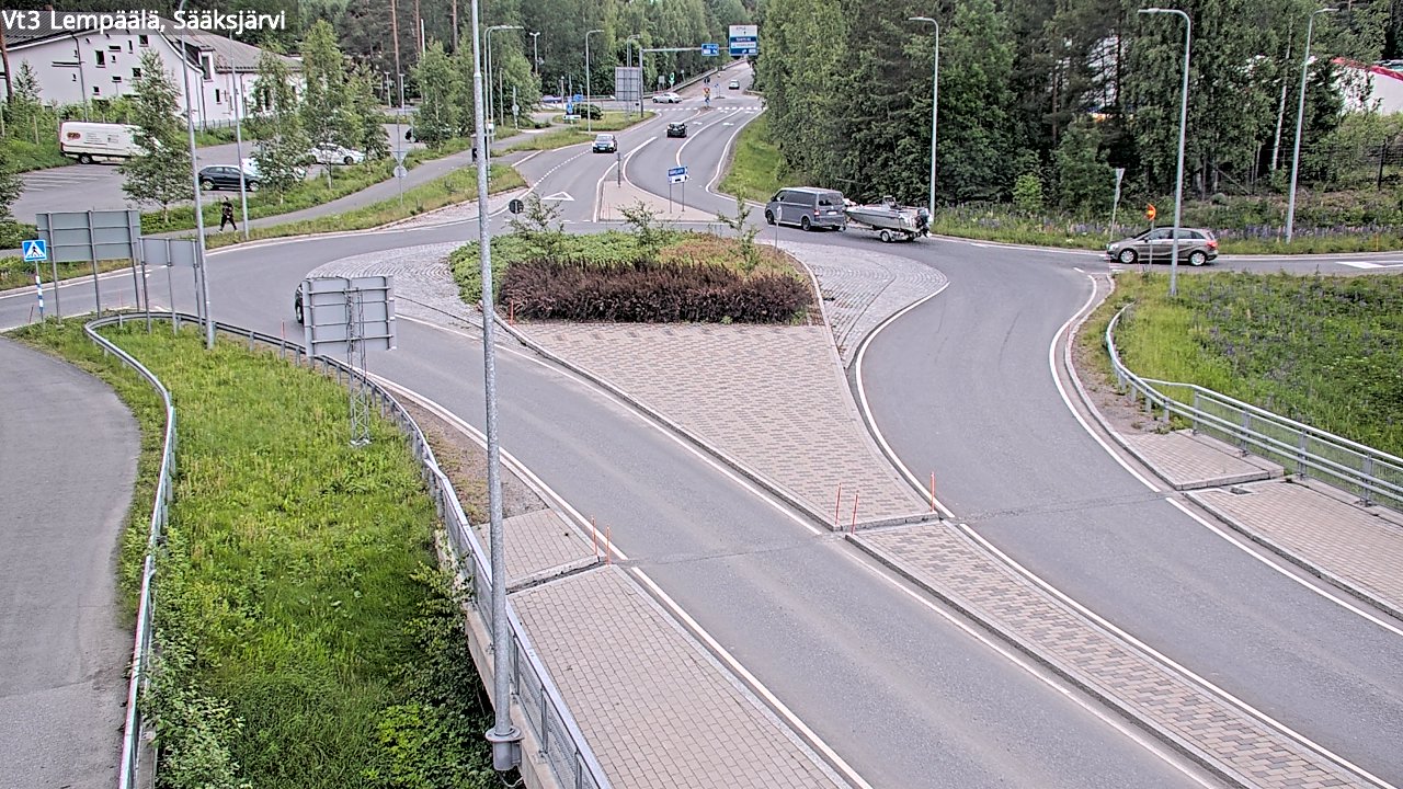 Weather Camera Image Road 3 Lempäälä, Sääksjärvi, Lempäälä, Pirkanmaa