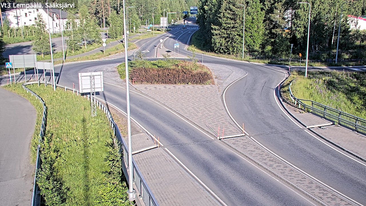 Weather Camera Image Road 3 Lempäälä, Sääksjärvi, Lempäälä, Pirkanmaa