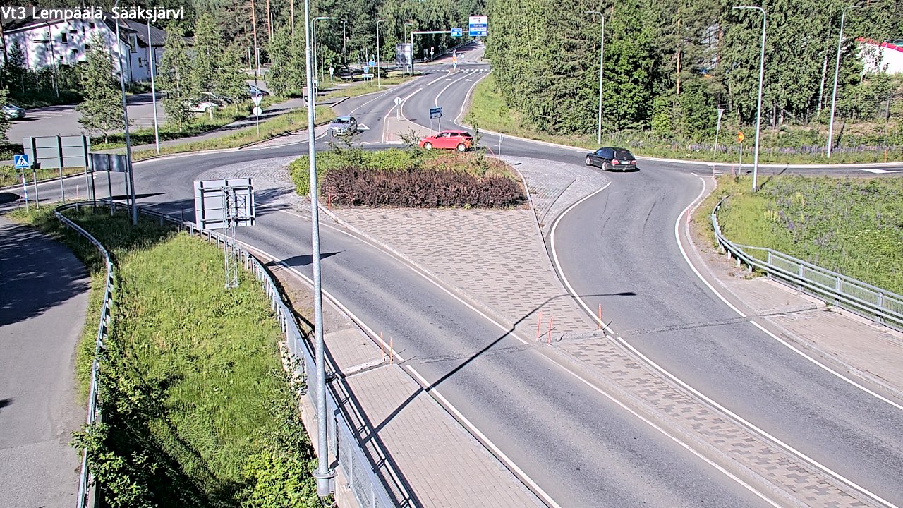 Weather Camera Image Road 3 Lempäälä, Sääksjärvi, Lempäälä, Pirkanmaa