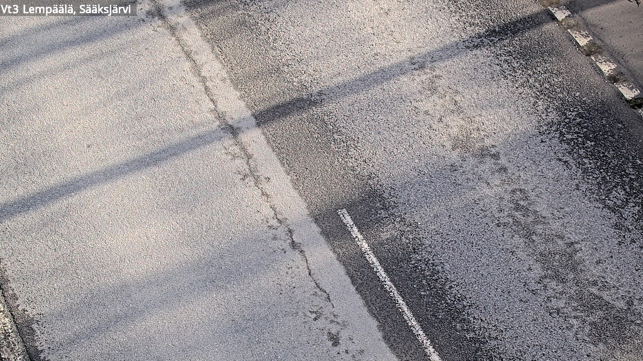Weather Camera Image Road 3 Lempäälä, Sääksjärvi, Lempäälä, Pirkanmaa