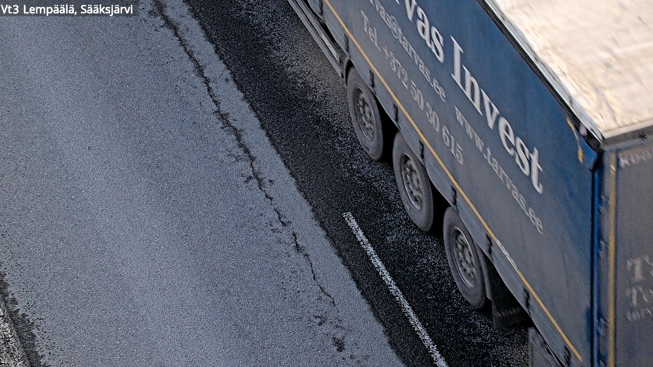 Weather Camera Image Road 3 Lempäälä, Sääksjärvi, Lempäälä, Pirkanmaa
