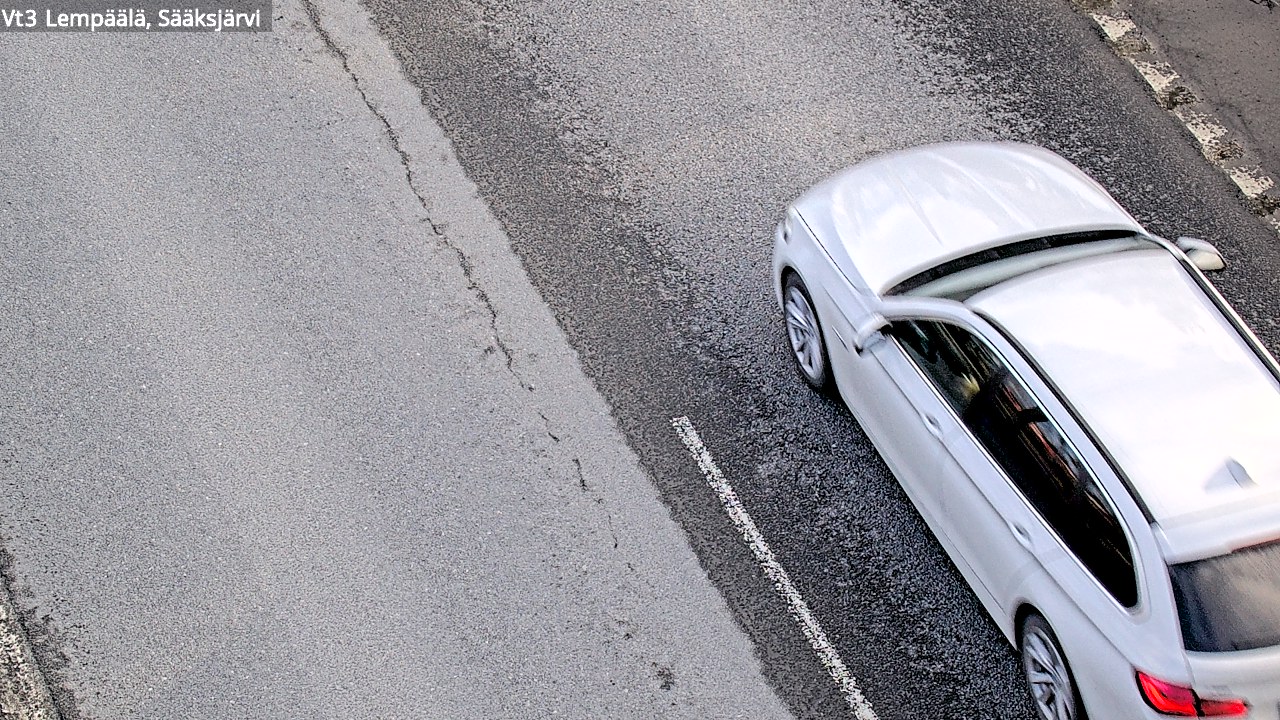 Weather Camera Image Road 3 Lempäälä, Sääksjärvi, Lempäälä, Pirkanmaa