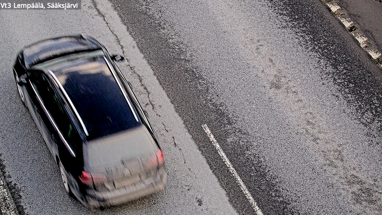 Weather Camera Image Road 3 Lempäälä, Sääksjärvi, Lempäälä, Pirkanmaa