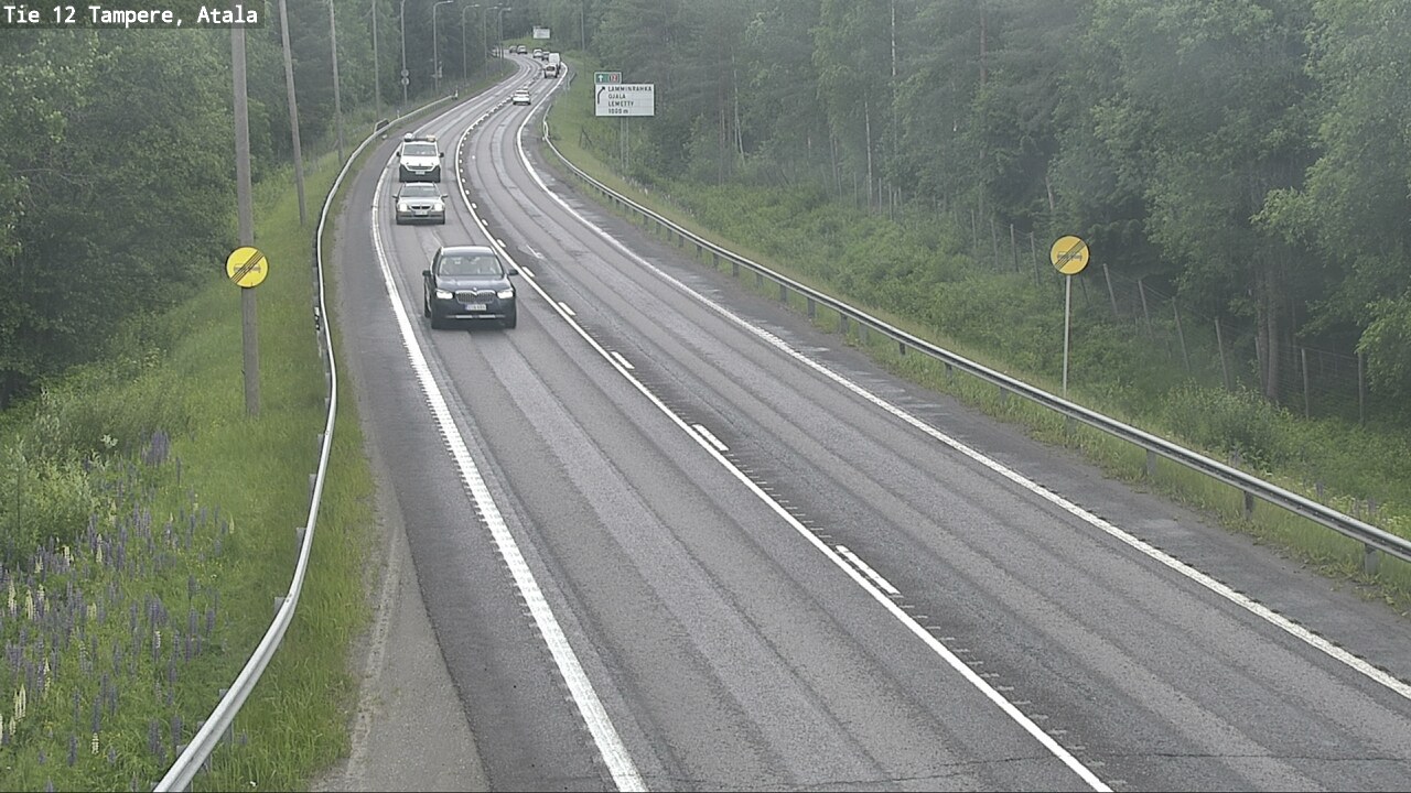 Weather Camera Image Road 12 Tampere, Atala, Tampere, Pirkanmaa