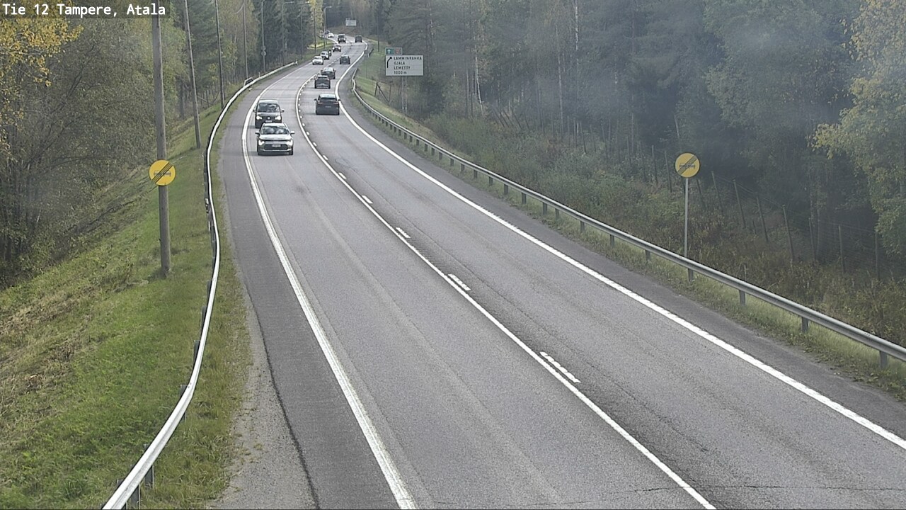 Weather Camera Image Road 12 Tampere, Atala, Tampere, Pirkanmaa