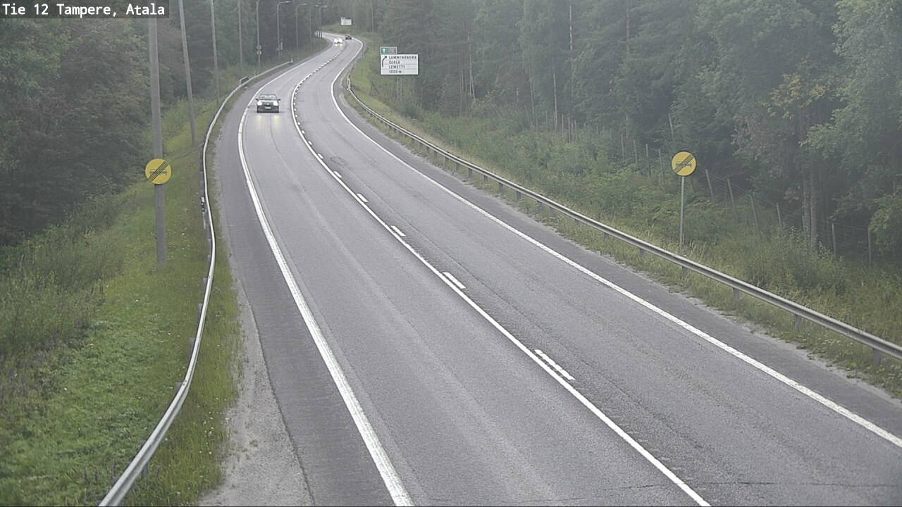 Weather Camera Image Road 12 Tampere, Atala, Tampere, Pirkanmaa