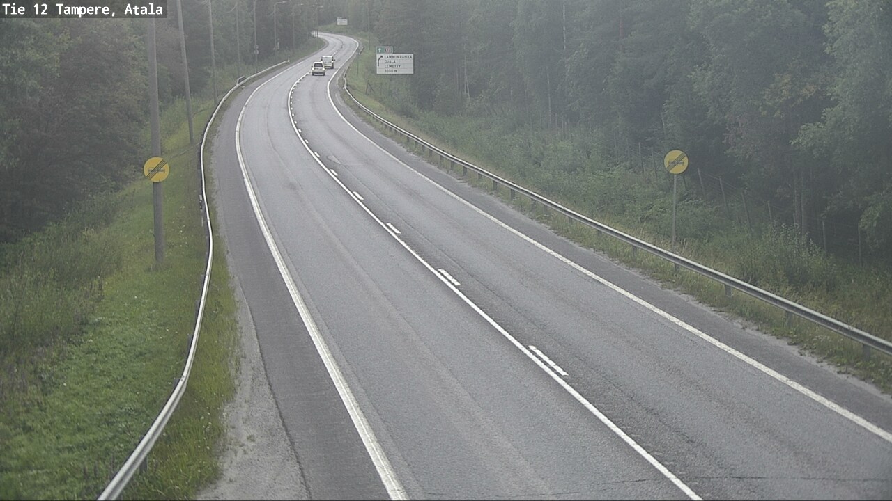 Weather Camera Image Road 12 Tampere, Atala, Tampere, Pirkanmaa