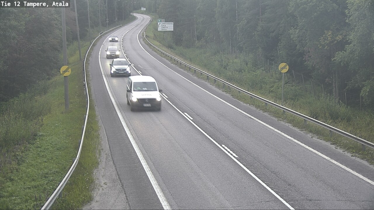 Weather Camera Image Road 12 Tampere, Atala, Tampere, Pirkanmaa