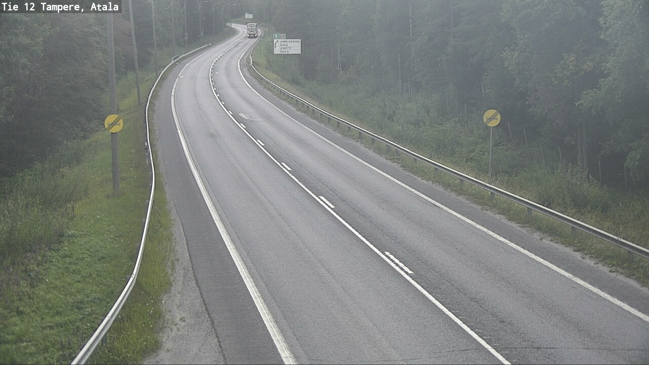 Weather Camera Image Road 12 Tampere, Atala, Tampere, Pirkanmaa
