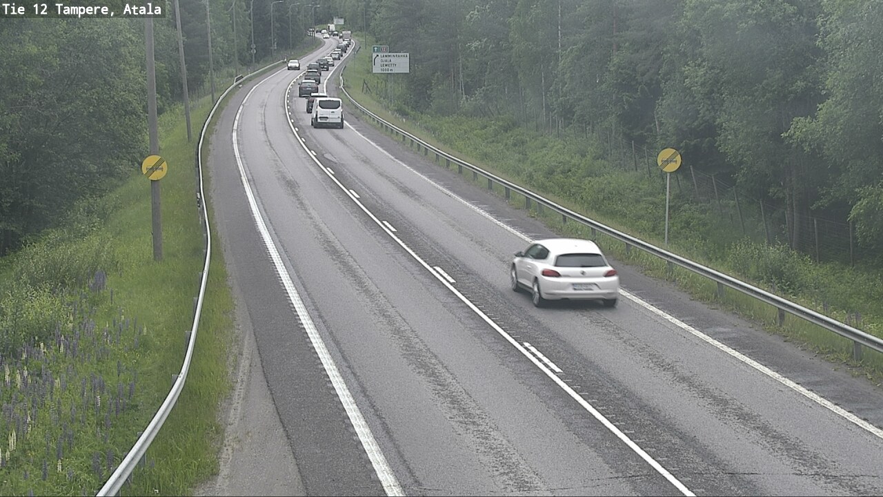 Weather Camera Image Road 12 Tampere, Atala, Tampere, Pirkanmaa