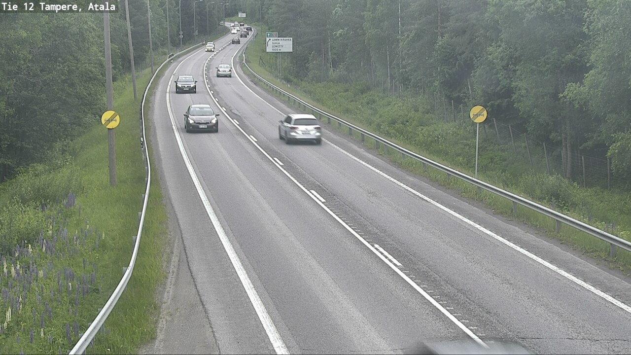 Weather Camera Image Road 12 Tampere, Atala, Tampere, Pirkanmaa