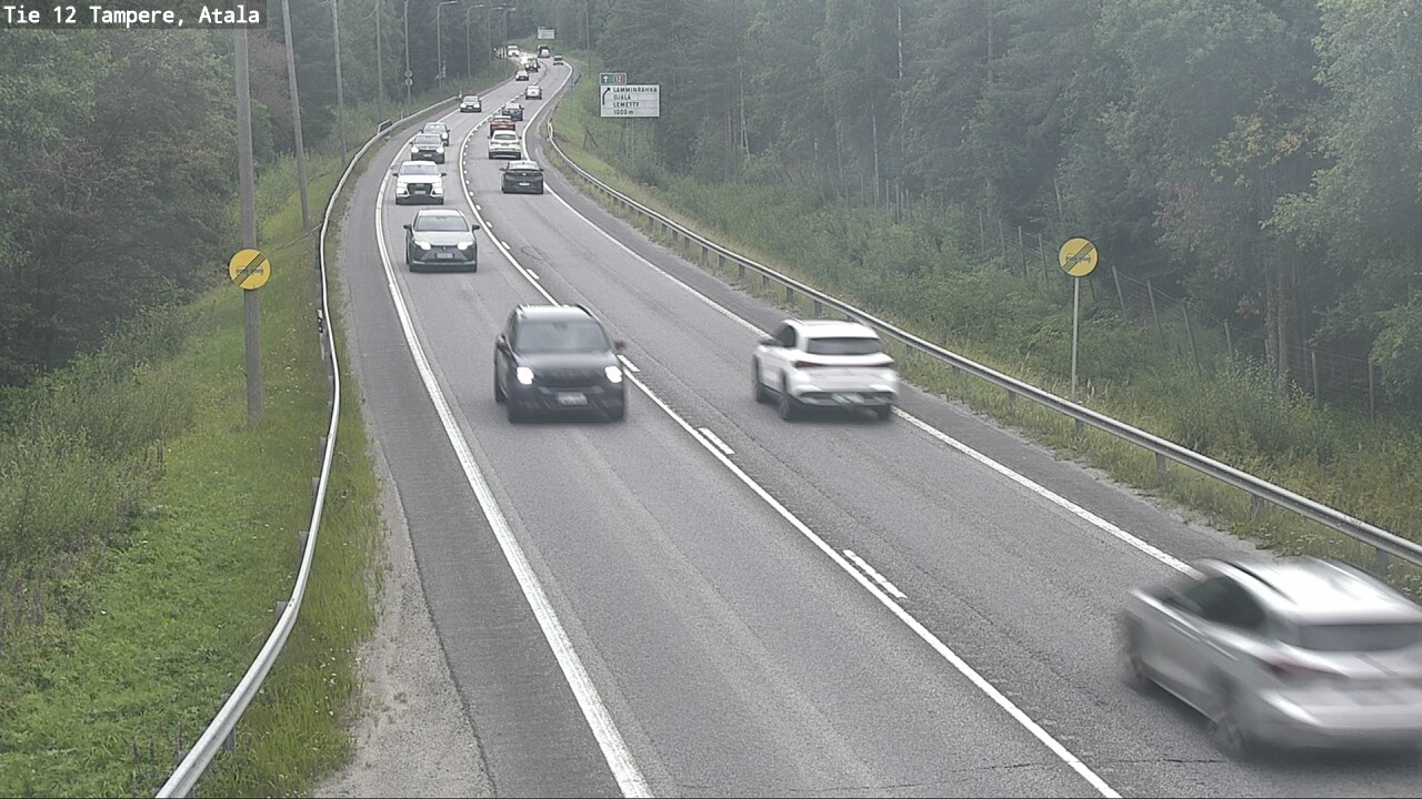 Weather Camera Image Road 12 Tampere, Atala, Tampere, Pirkanmaa