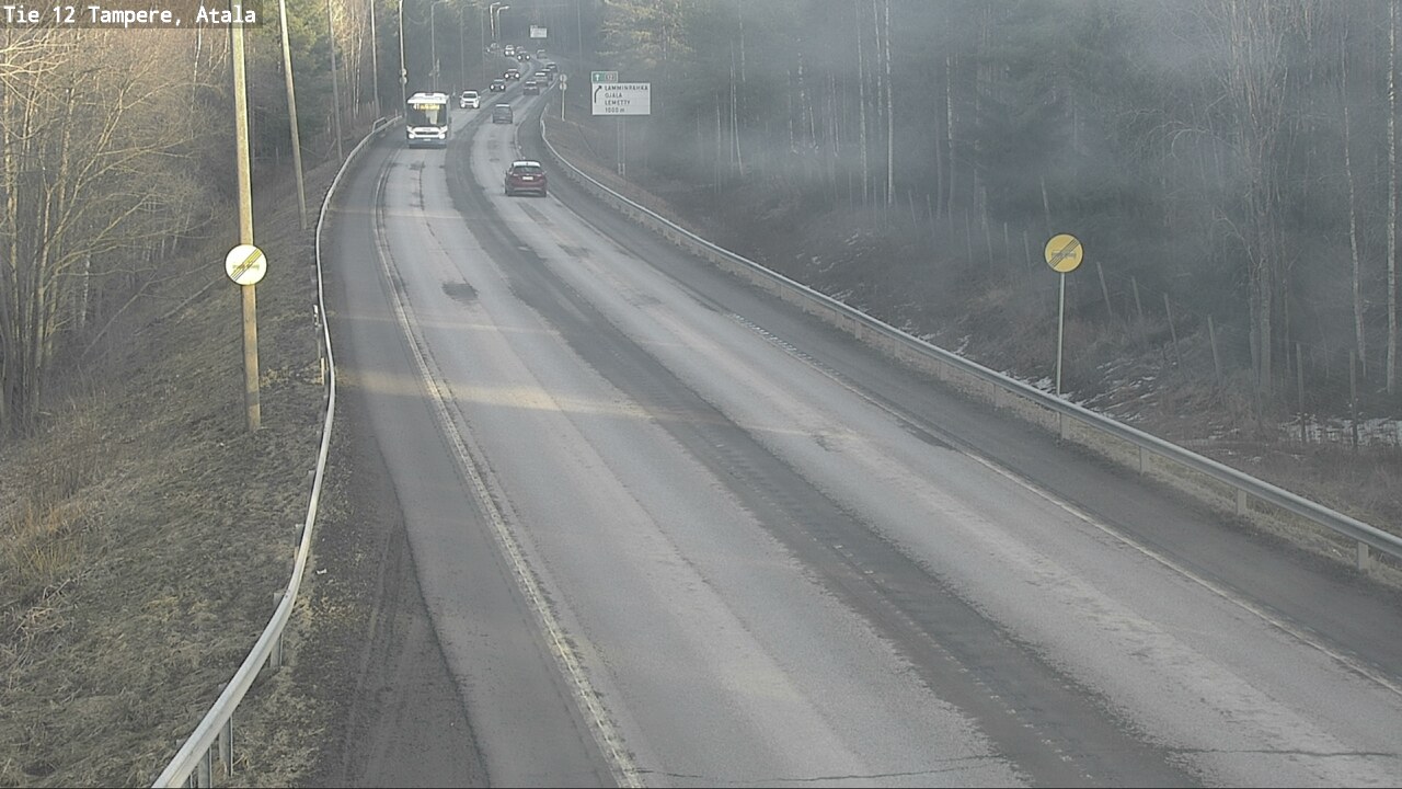 Weather Camera Image Road 12 Tampere, Atala, Tampere, Pirkanmaa