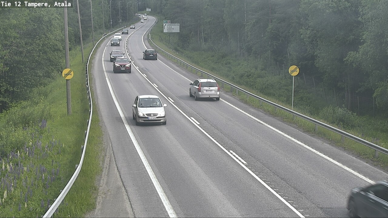 Kelikamerat Kuva Tie 12 Tampere, Atala, Tampere, Pirkanmaa