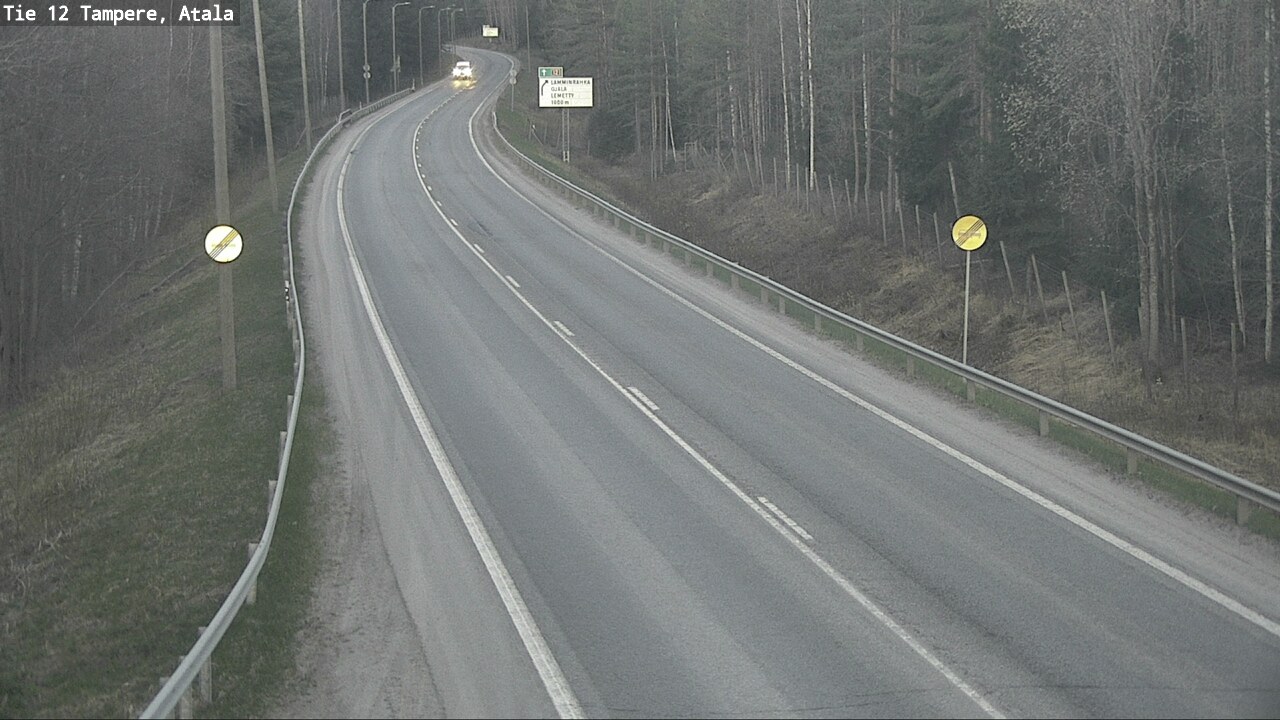 Weather Camera Image Road 12 Tampere, Atala, Tampere, Pirkanmaa