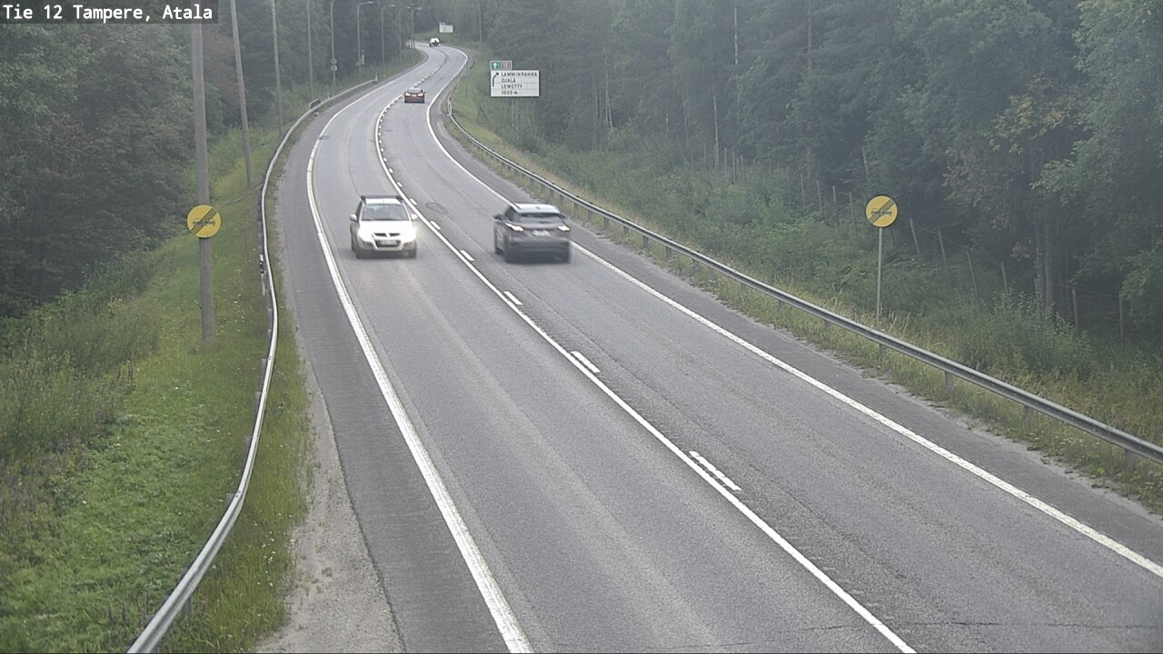 Weather Camera Image Road 12 Tampere, Atala, Tampere, Pirkanmaa