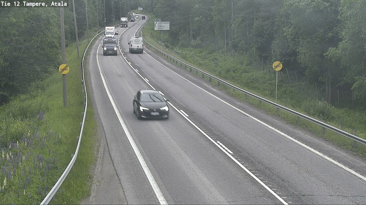 Weather Camera Image Road 12 Tampere, Atala, Tampere, Pirkanmaa