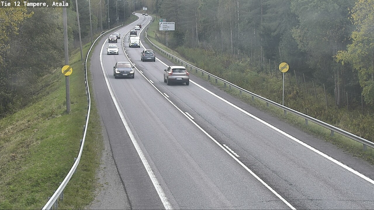Kelikamerat Kuva Tie 12 Tampere, Atala, Tampere, Pirkanmaa