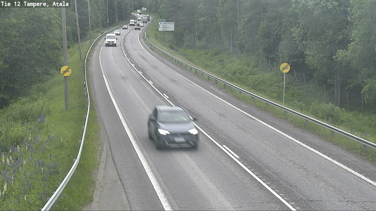 Weather Camera Image Road 12 Tampere, Atala, Tampere, Pirkanmaa