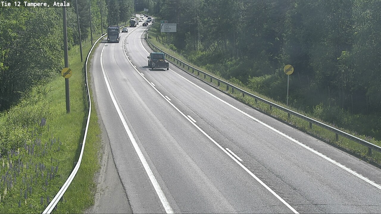 Kelikamerat Kuva Tie 12 Tampere, Atala, Tampere, Pirkanmaa