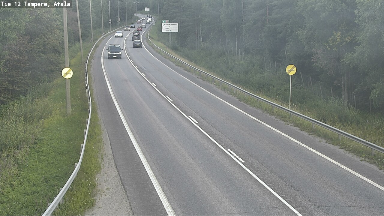 Kelikamerat Kuva Tie 12 Tampere, Atala, Tampere, Pirkanmaa