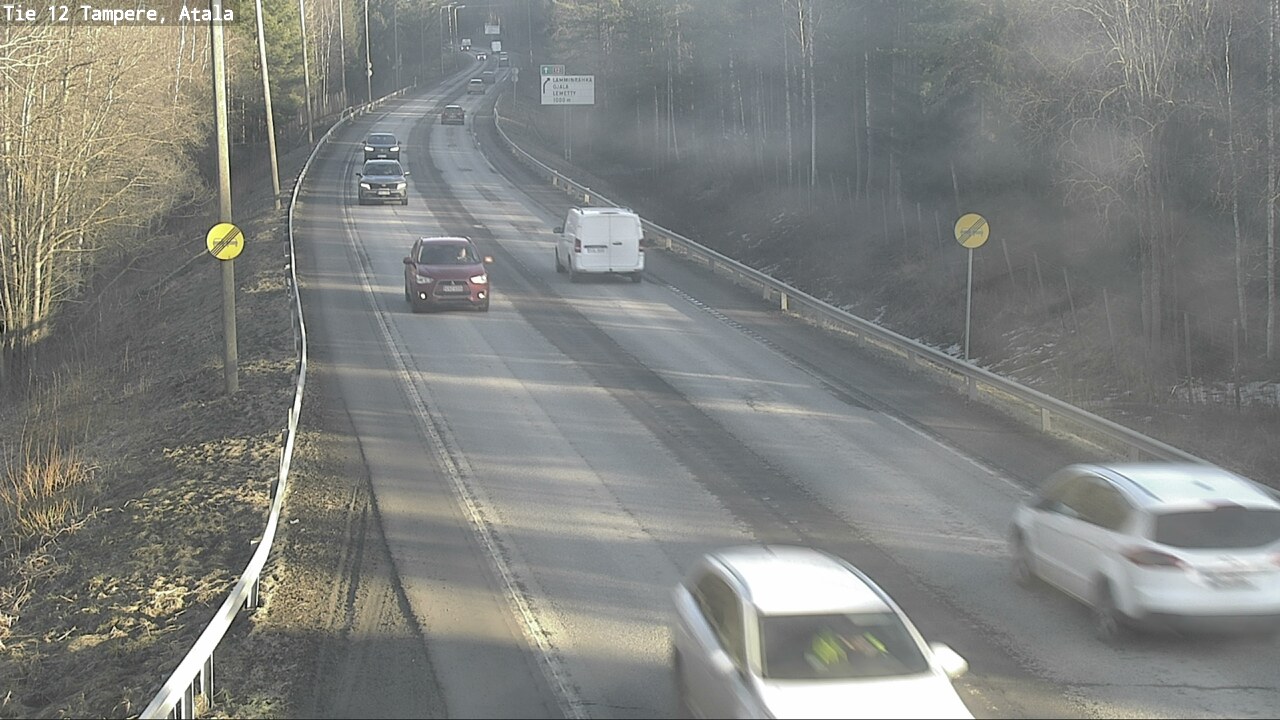 Weather Camera Image Road 12 Tampere, Atala, Tampere, Pirkanmaa