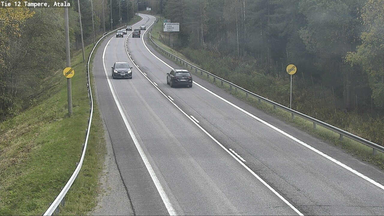 Weather Camera Image Road 12 Tampere, Atala, Tampere, Pirkanmaa