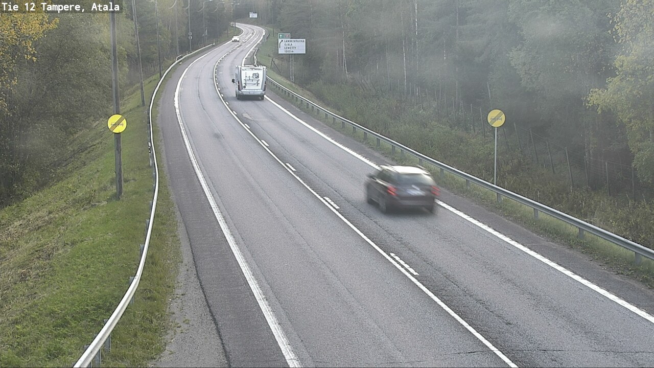 Weather Camera Image Road 12 Tampere, Atala, Tampere, Pirkanmaa