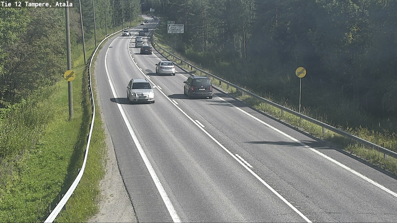 Kelikamerat Kuva Tie 12 Tampere, Atala, Tampere, Pirkanmaa
