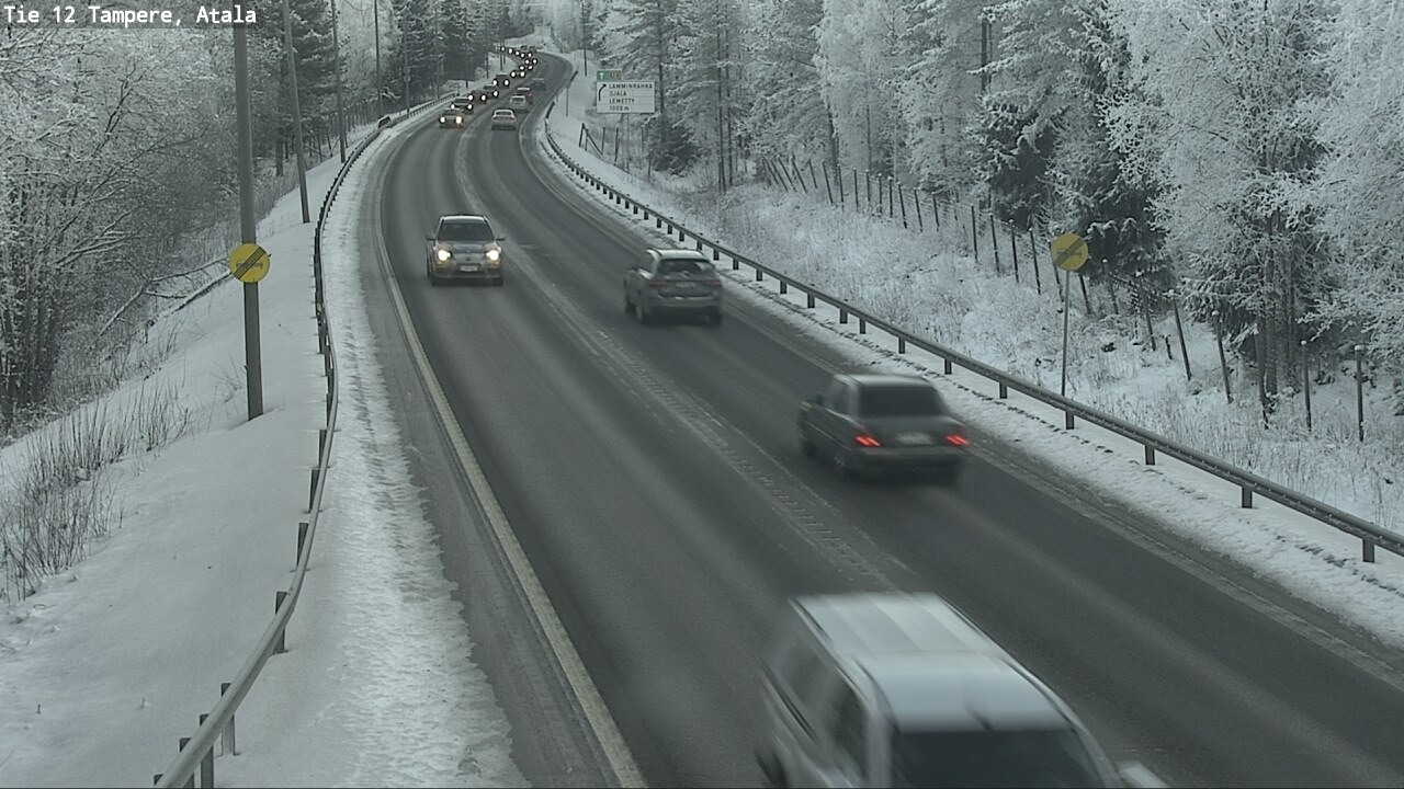 Weather Camera Image Road 12 Tampere, Atala, Tampere, Pirkanmaa