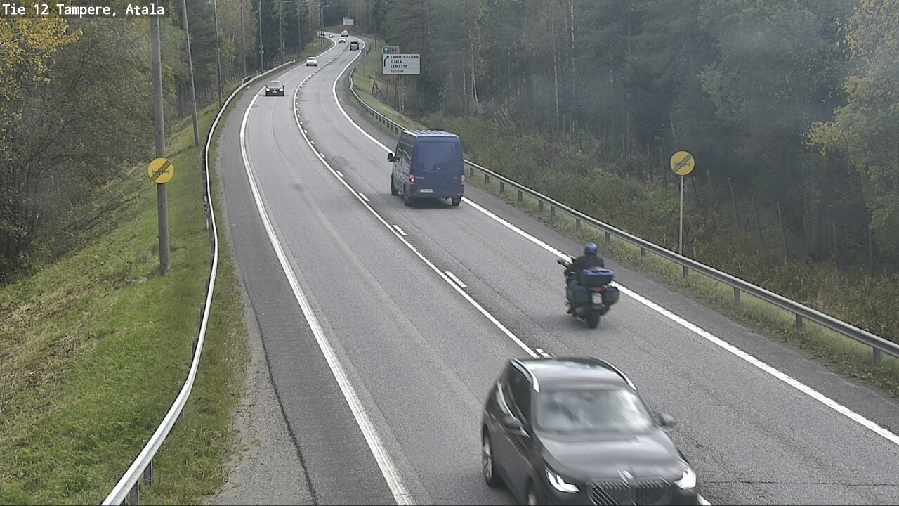 Weather Camera Image Road 12 Tampere, Atala, Tampere, Pirkanmaa