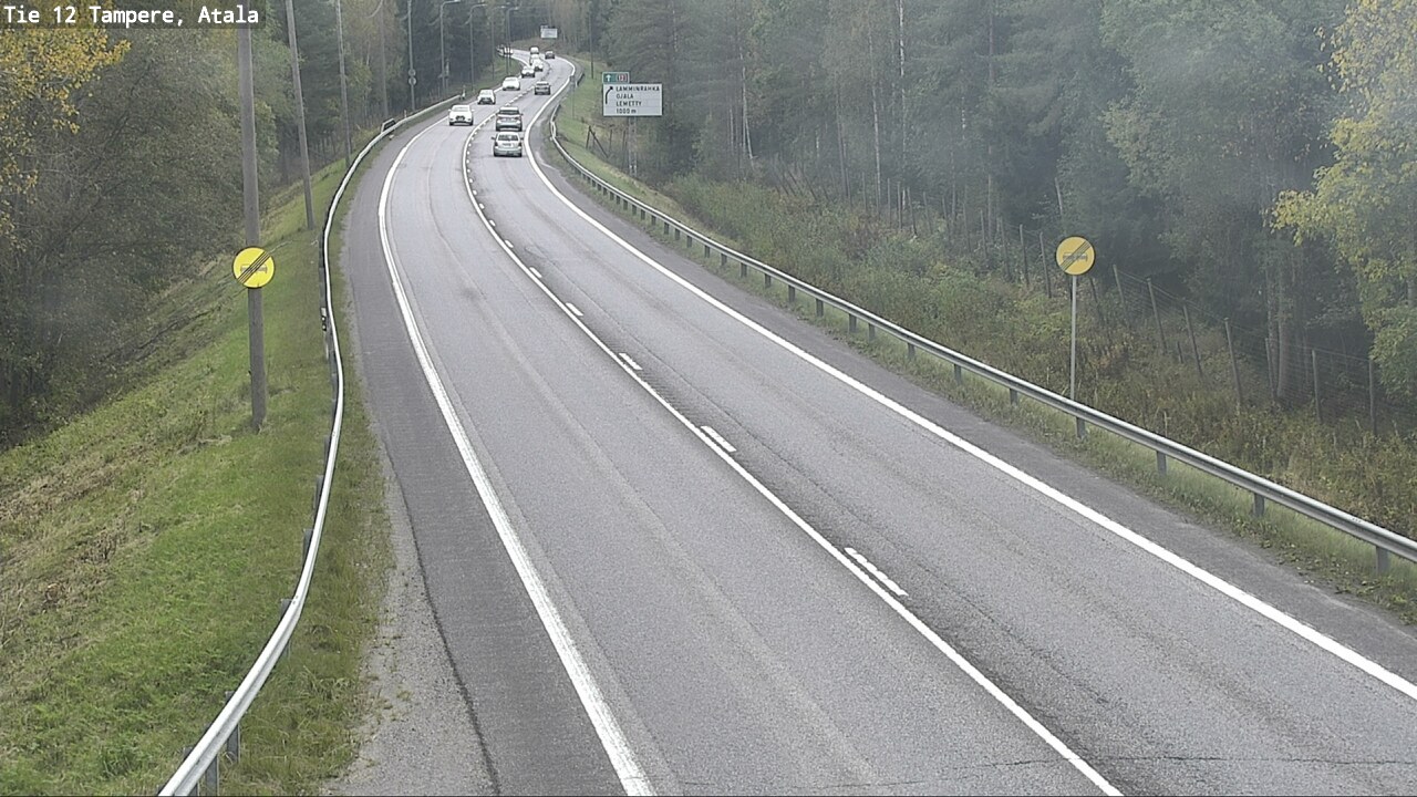 Weather Camera Image Road 12 Tampere, Atala, Tampere, Pirkanmaa