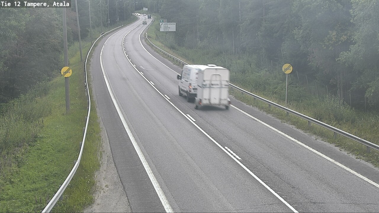 Weather Camera Image Road 12 Tampere, Atala, Tampere, Pirkanmaa