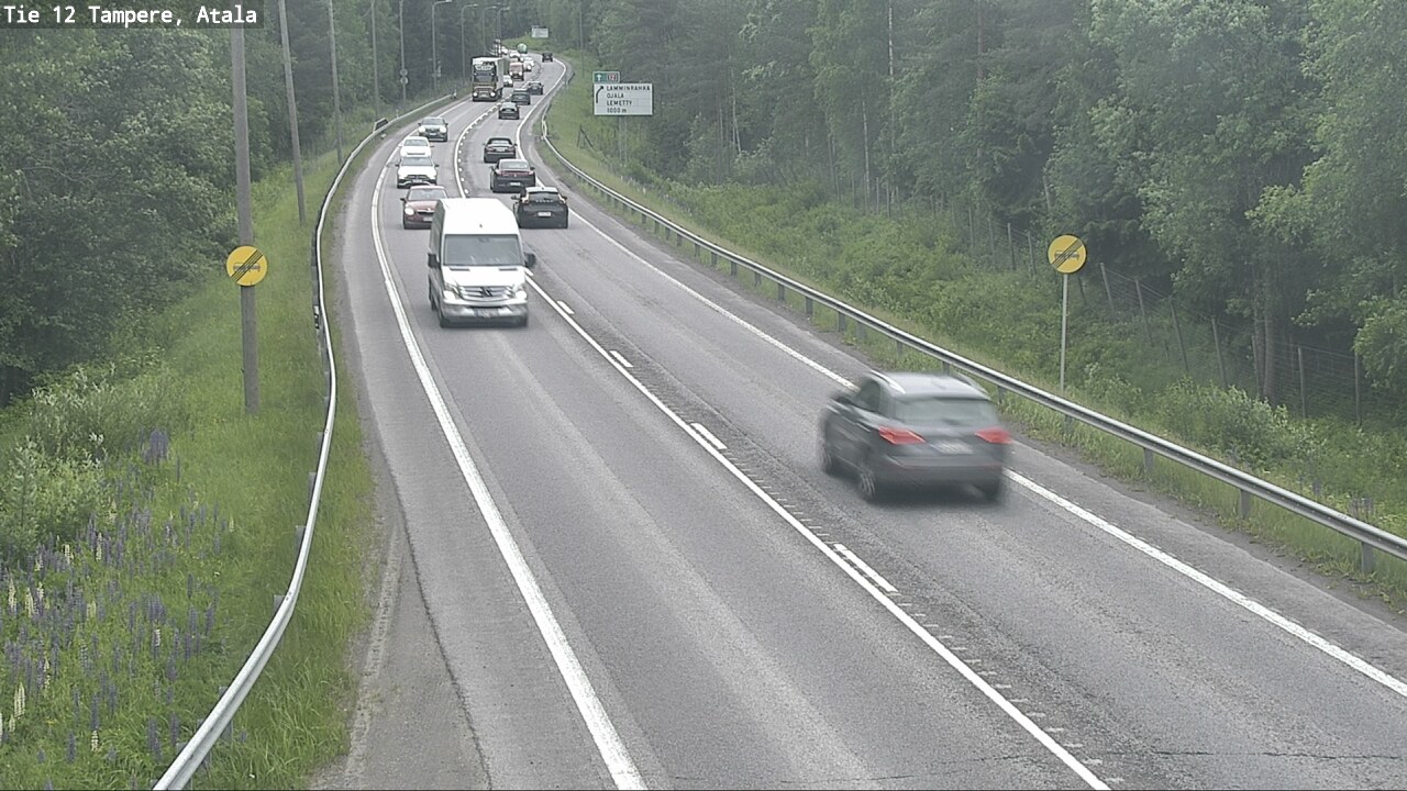 Weather Camera Image Road 12 Tampere, Atala, Tampere, Pirkanmaa