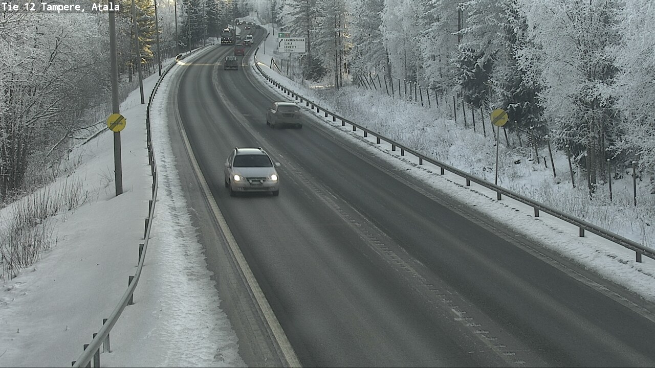 Weather Camera Image Road 12 Tampere, Atala, Tampere, Pirkanmaa