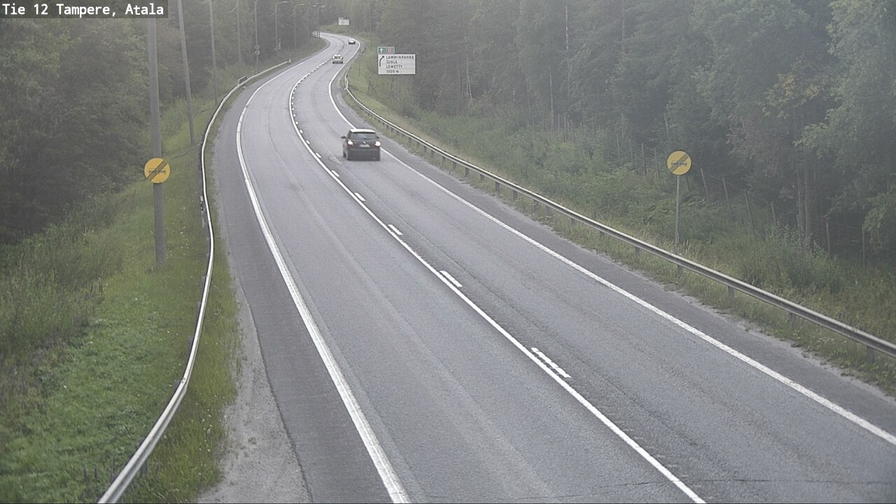 Weather Camera Image Road 12 Tampere, Atala, Tampere, Pirkanmaa