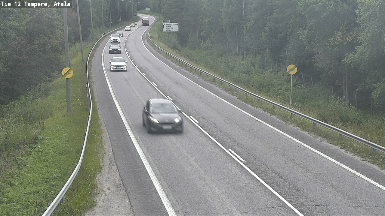 Weather Camera Image Road 12 Tampere, Atala, Tampere, Pirkanmaa