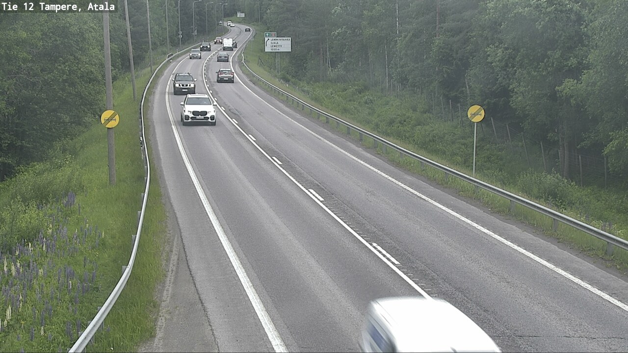 Weather Camera Image Road 12 Tampere, Atala, Tampere, Pirkanmaa