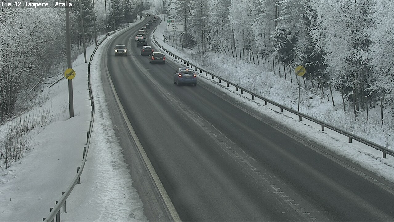 Weather Camera Image Road 12 Tampere, Atala, Tampere, Pirkanmaa