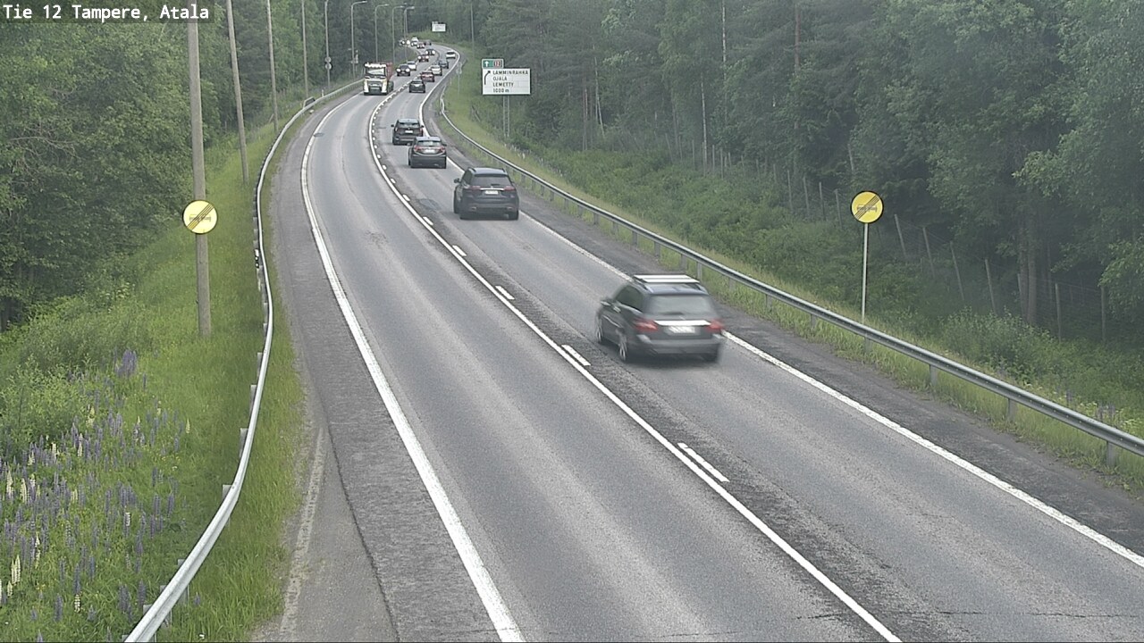 Weather Camera Image Road 12 Tampere, Atala, Tampere, Pirkanmaa