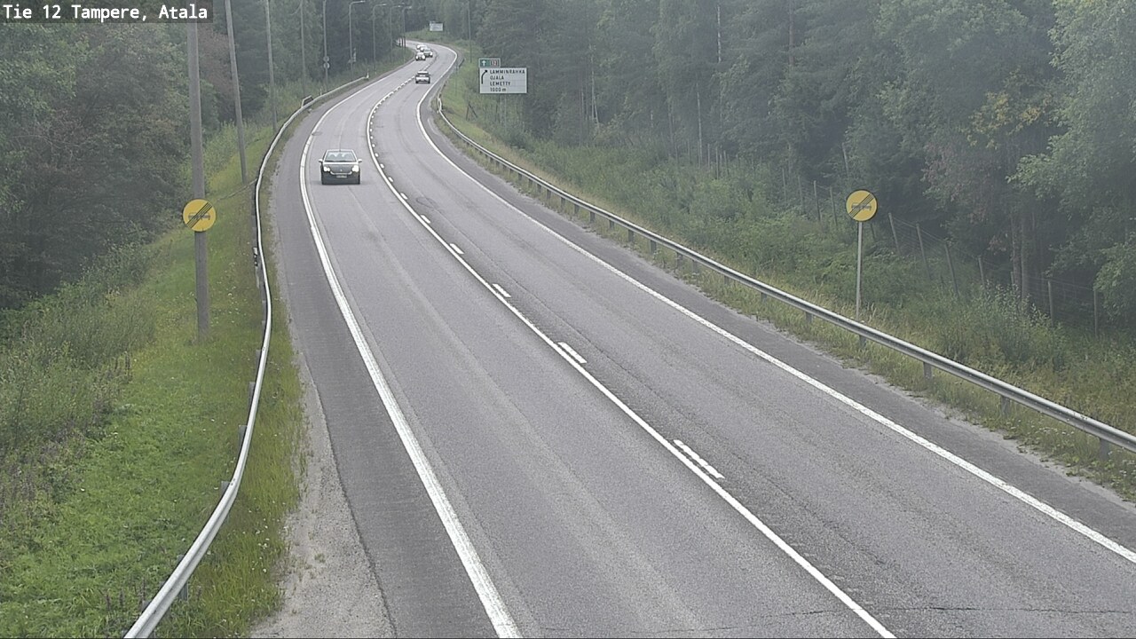 Weather Camera Image Road 12 Tampere, Atala, Tampere, Pirkanmaa