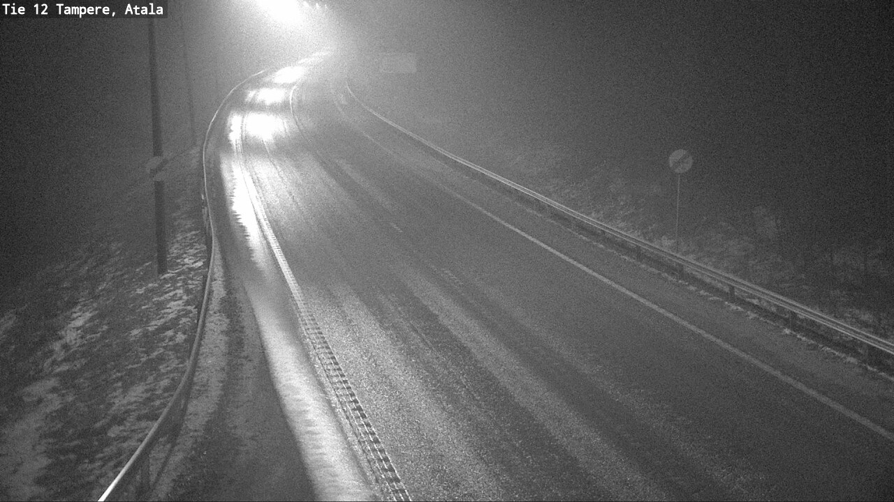 Weather Camera Image Väg 12 Tammerfors, Atala, Tampere, Pirkanmaa