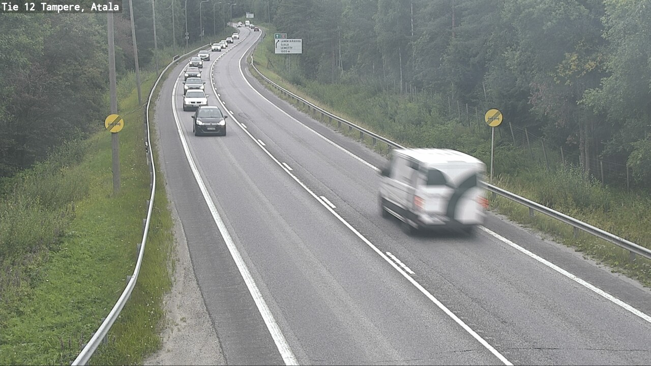 Weather Camera Image Road 12 Tampere, Atala, Tampere, Pirkanmaa